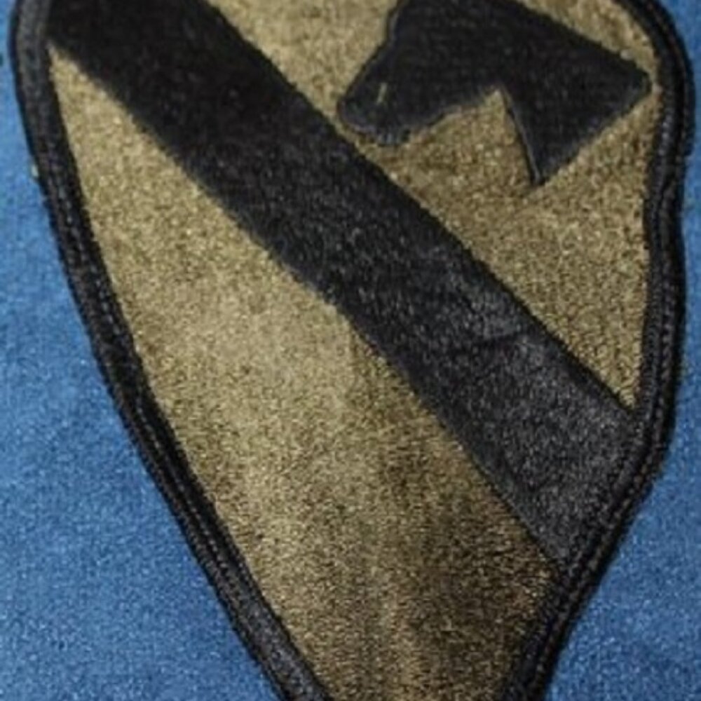 Closet Dump Lot of 6 Patches - US Army Cavalry Patches - Subdued